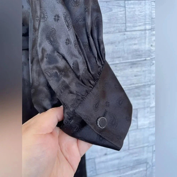 The Kooples Delicate Paisley Shirtdress size 2 / medium - Picture 11 of 14